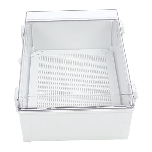 Boîte de jonction électrique Chrees IP66 étanche en ABS transparent 400x300x170mm