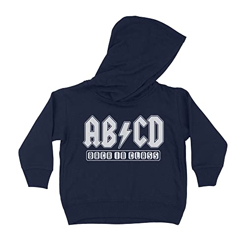 ABCD Back in Class Back to School Kids Hoodie Sweatshirt Toddler 4T Navy