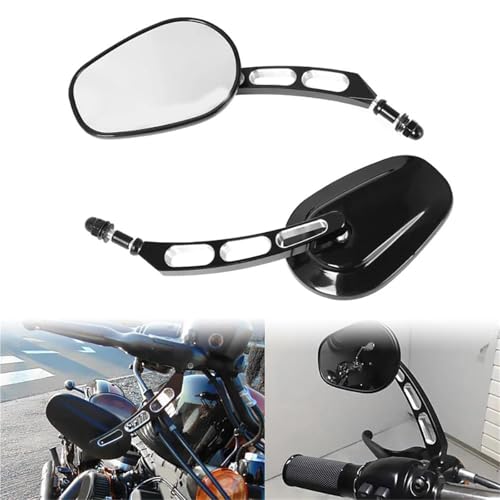 Espejos retrovisores de 8mm para renovar el manillar de Sportster 1200 3
