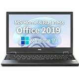 【整備済み品】ノートPC NEC VA-5 /15.6型/ 第8世代 i3-8145U/Win11 Pro/永続AIシステム/MS Office H&B 2019 /wajunのWIFI/Bluetooth/HDMI/DVD/8GB/128GB SSD