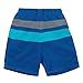i play. Baby Boys' Colorblock Trunks with Built-In Swim Diaper, Royal/Aqua, 6 Months