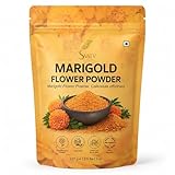 SVATV Marigold Powder | Polvo De Caléndula | Exfoliación De La Piel | Alivia Las Impurezas De La Piel | Aprieta La Piel | Sin Parabenos Ni Sulfatos - 227g