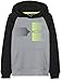 Produktbild Under Armour Jungen Oberteil Rival Logo Hoody, Steel Light Heather/High-Vis Yellow (035), YMD, 1318220
