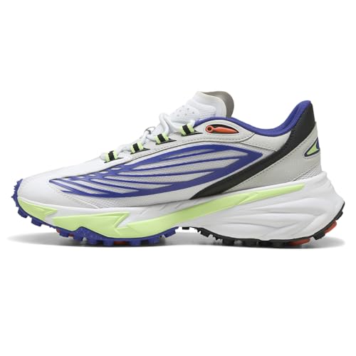 PUMA Mens Spirex Raceday Lace Up Sneakers Shoes Casual - White - Size 10.5 M3