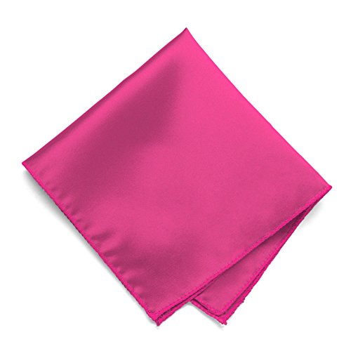 Image of tiemart Solid Color Pocket Squares for Men | For Suits, Perfect for Wedding Parties, 12 x 12 inch / 30 x 30 cm