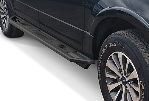 Estribos laterales de acero inoxidable APS para Ford Expedition miniatura 1