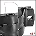 A-Premium 3PCS Engine Motor Mount and Transmission Mount Kit Compatible with Jeep Cherokee 1987-1999, Comanche 1987-1992, Wagoneer 1987-1990, 4.0L, Automatic Transmission, Replace# 52019201, 52002334
