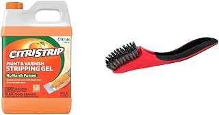 Stripping Gel 40 oz. and Warner Stainless Steel Stripper Brush 5x11 Row
