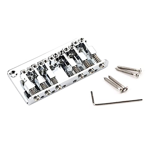 Yisawroy Chevalet de chevalet fixe en métal pour guitare électrique à 6 cordes – Durable – Chevalet de guitare à 6… - Les Beatles, Paul McCartney, John Lennon, RIngo Starr, George Harrison Yisawroy Chevalet de chevalet fixe en métal pour guitare électrique à 6 cordes - Durable - Chevalet de guitare à 6… – Image 8