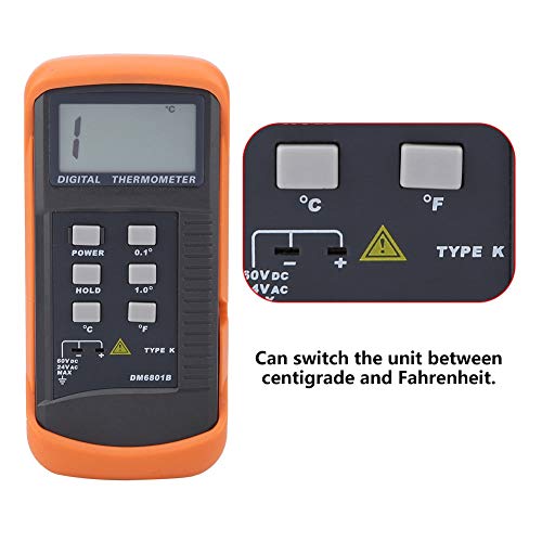 Thermomètre numérique type K -50-1300°C à canal simple - 2