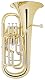 Euphonium Classic Cantabile EU-1131L aus Messing mit 4 Ventilen
