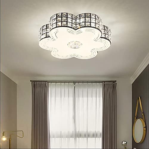 Plafonnier en cristal à intensité variable, lustre minimaliste de 60 cm - 5