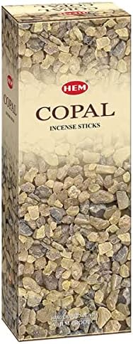 Copal - Box of Six 20 Stick Tubes - HEM Incense