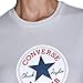 Converse Womens Chuck Logo Tee, White 10a, Medium