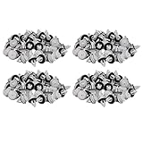 Farbe: weiß KIYSOJ 200 Stücke Türverkleidung Clips mit Dichtring für E34 E36 E38 E39 E46 X5 M3 M5 Z3