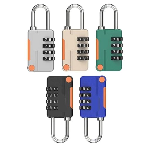 Cadenas à code en alliage de zinc bleu haute résistance pour casier