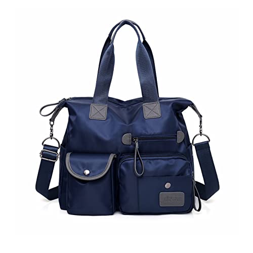 Sac fourre-tout université et travail bleu : le grand compagnon de voyage nylon