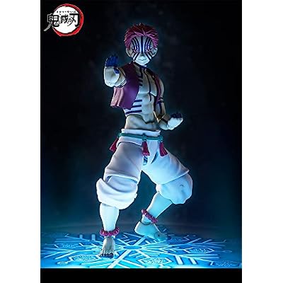 figma Demon Slayer Akaza Non-Scale Plastic Painted Action Figure