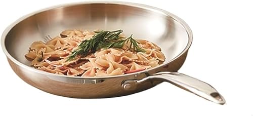 WASHLA Sartén antiadherente, olla para cocinar carne frita, sartén de acero inoxidable 304, sartén para huevos, estufa de Gas, horno