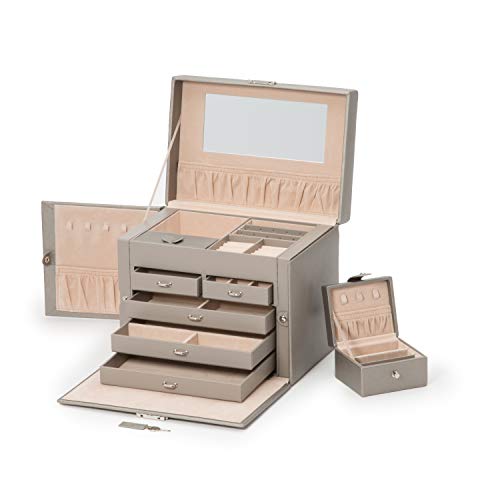 Wolf Heritage Large Jewelry Box #TOP2