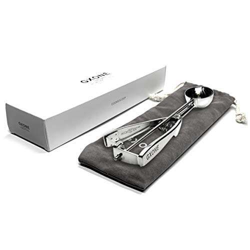 Ice Cream Scoop Stainless Steel, Medium Cookie Scoops For Baking,Silver(#40)