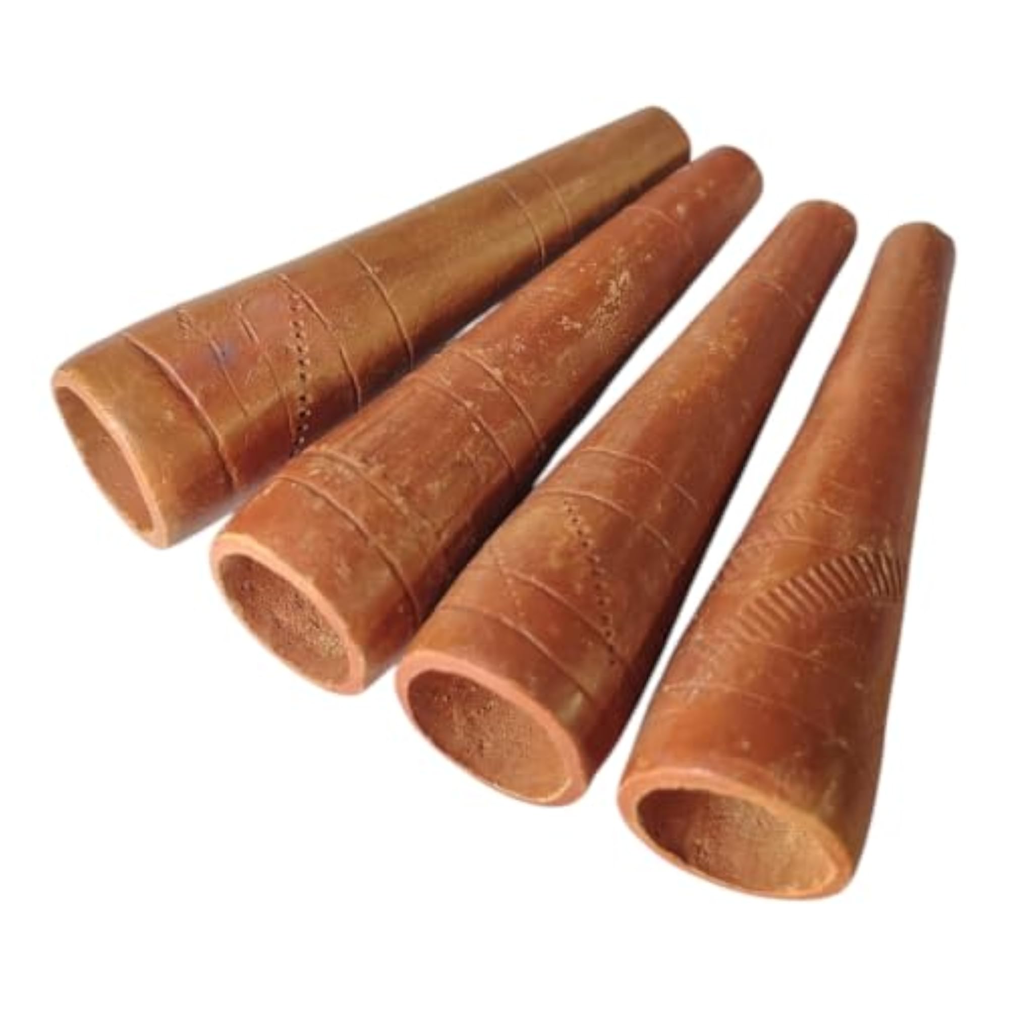 Handcrafted Natural Red Clay Chillum, Smoking Gift