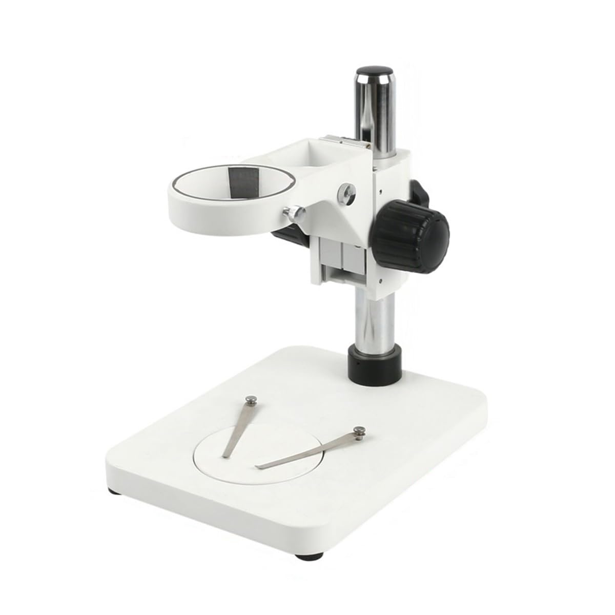 Akcesoria do mikroskopu laboratoryjnego Regulowany uchwyt na stół do mikroskopu lornetkowego, uchwyt na pierścień, 76 mm (Small A)