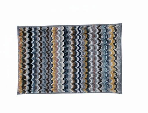 , Anti-Slip Microfibre Bathmat,Microfiber Luxe Home Bath Mat Super Soft Non Slip Vegas Mats for Bathroom, Kitchen, Bedroom, and Door (40X60 Cm, Multicolor) Pack of 1, Rectangular