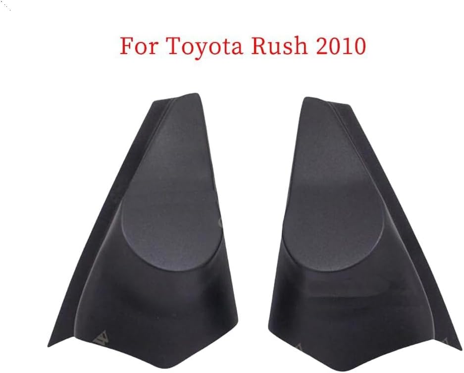 Car Audio Door Angle Gum Speaker Cover 2PCS / Fit for Toyota Rush 2010 Car Tweeter Refitting Audio Door Angle Gum Speaker Cover Boxes Mounts