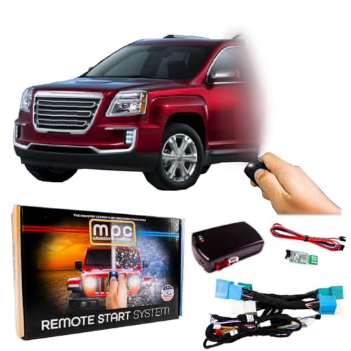 MPC Remote Start Kit for 2010-2017 GMC Terrain | Plug and Play | Press Lock 3X to Start | USA Tech Support