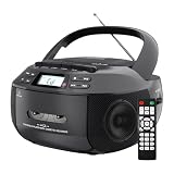 Reproductor CD Y Casete,Black