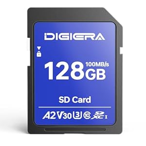 128 GB CS100 SDXC UHS-I Speicherkarte - bis zu 100 MB/s, C10, U3, V30, 4K UHD, SD-Karte für Computer, Digitalkameras, Heimkino-Geräte und Auto-Navigationssysteme (1 Stück)