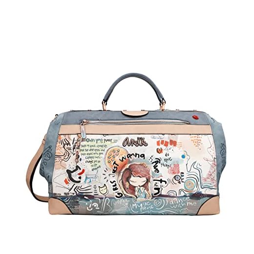 Anekke | Bolso de viaje Fun & Music | Accesorios y Complementos para Mujer | Bolsos y Mochilas de Mujer