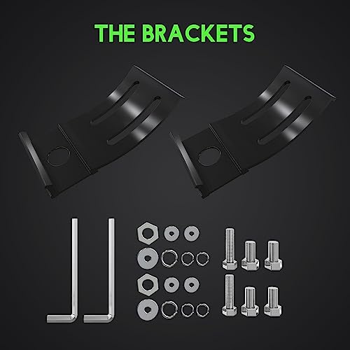 Ciascy LED Light Bar 4PCS 4'' Inch White/Amber Yellow LED Pods Equivalent to 240-Watt Strobe Light Driving Fog Lights Triple Row Off Road Lights with Six Modes for SUV ATV UTV Trucks Pickup Lamp 41NPLYs7OLL. SL500 - Ciascy LED Light Bar 4PCS 4'' Inch White/Amber Yellow LED Pods Equivalent to 240-Watt Strobe Light Driving Fog Lights Triple Row Off Road Lights with Six Modes for SUV ATV UTV Trucks Pickup Lamp
