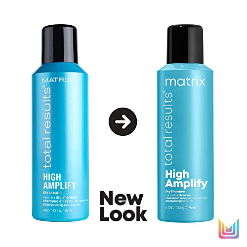 Matrix High Amplify Micro-Fine Dry Shampoo | Lightweight Dry Shampoo | For Volumizing Next Day Hair | For All Hair Types | 4 Fl. Oz. #TOP3