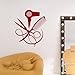 Vinyl Decal Beauty Salon Decor Hair Stylist Tools Barber Style Wall Stickers (4107ig)
