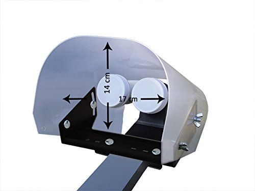 Système satellite parabolique 80 cm acier LNB Twin 2 récepteurs HD protection intempéries
