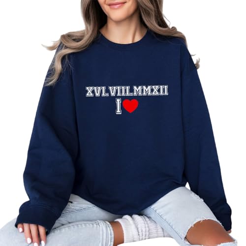 Image of Anniversary Matching Shirts, for Couple, Heart Design T-Shirt Set, Wedding Present, Honeymoon Outfit
