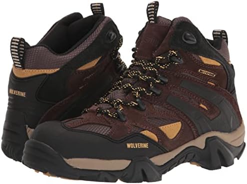 Wolverine Men's Wilderness Waterproof Hiking Boot, Chocolate Brown, 10.5 X-Wide | Image 6