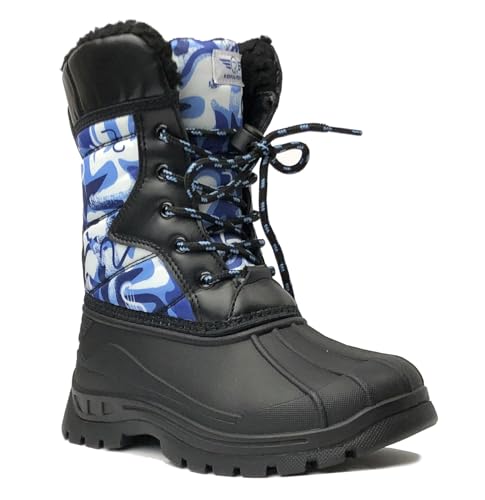 REDVOLUTION Women's Snow Boots Slip-Resistant Waterpoof Winter Fashion Shoe2