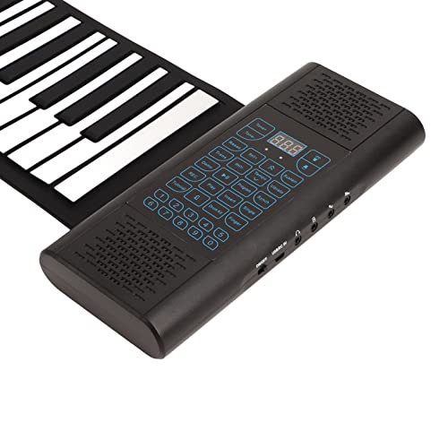 ciciglow Piano Enroulable, Piano Numérique Pliable, Piano électrique Portable Bluetooth avec 88 Touches, Pédale… - Les Beatles, Paul McCartney, John Lennon, RIngo Starr, George Harrison ciciglow Piano Enroulable, Piano Numérique Pliable, Piano électrique Portable Bluetooth avec 88 Touches, Pédale… – Image 8
