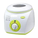 Suinga FREIDORA ELÉCTRICA DE ACEITE con capacidad total de 2 litros. Termostato con rango de temperatura de 80-190º. Potencia 1300 W. Medidas 29 x 33 x 25 cm