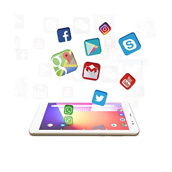 Tablet-8-inch-Android-100-2GB-RAM-32GB-ROM-3G-LTE-Phone-Tablet-Quad-Core-Processor1280x800-HD-IPS-Touch-Screen8MP5MP-Dual-CameraWi-FiBluetoothGPSGolden-Metal-Material YQSAVIOR Tablet 7 inch, Android 11.0, 2GB RAM 64GB ROM, Quad-Core Processor,1024x600 HD IPS Touch Screen,2MP+5MP Dual Camera,Wi-Fi,Bluetooth Black