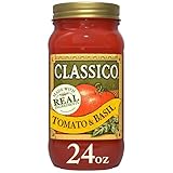 Classico Salsa para Pasta Tomato & Basil, 680g