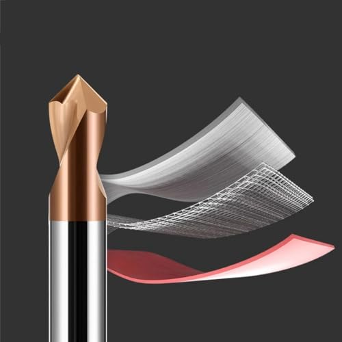 Image of Spot Drill Carbide Center Bit 90 1.0~12.0mm Steel HRC55 Chamfer Location Prepare Guide Pilot Hole CNC Machine Tool SGR Series 11PCS