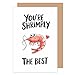 Edition Seidel Premium Geburtstagskarte mit Umschlag. Gl&uuml;ckwunschkarte Gru&szlig;karte Karte Geburtstag Happy Birthday Mann Frau Freund Freundin lustig Humor Shrimps (G3771 SW025)