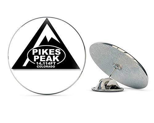 Triangle Shaped Pikes Peak (rv Travel Climb Hike co) Metal 0.75