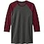 01 3/4 | Burgundy / Charcoal