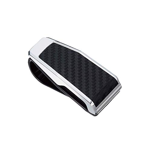 EC-159 Car Sunvisor Clip Sunglass Organizer Carbon Magnetic Holder Limousine Sedan Jeep Van SUV RV