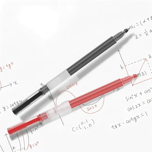 Bolígrafos Gel 0.5mm Punta Fina Pack de 10 Negro miniatura 4